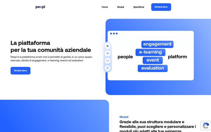 Kuvakaappaus sivustosta peepl.it