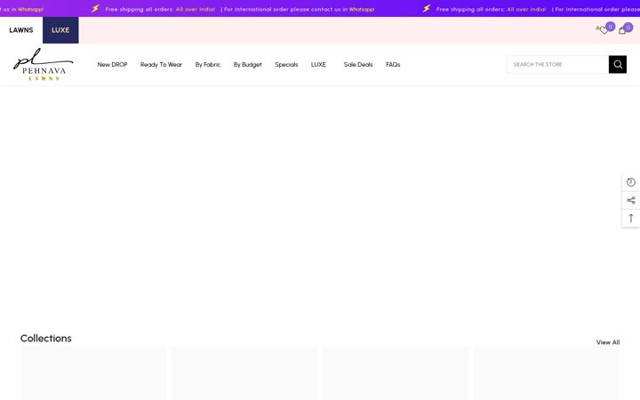 Screenshot of pehnavalawns.com