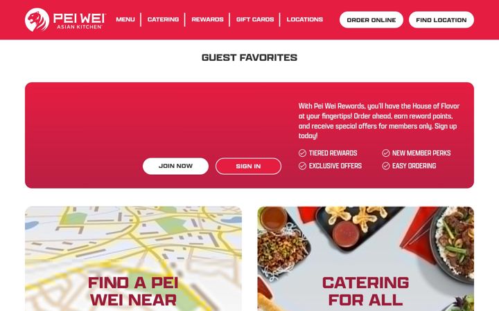 Screenshot of peiwei.com