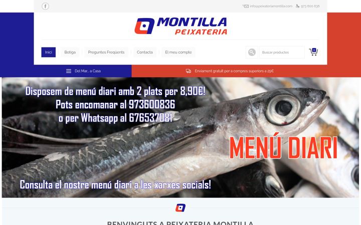 Screenshot του peixateriamontilla.com
