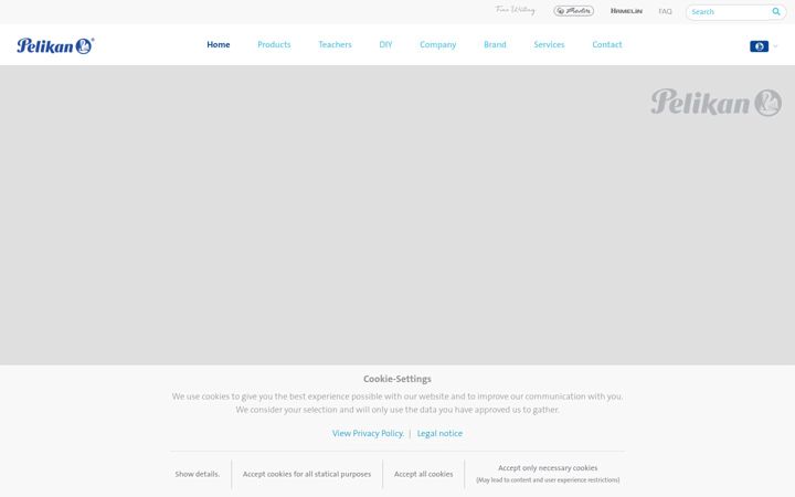 Screenshot of pelikan.com