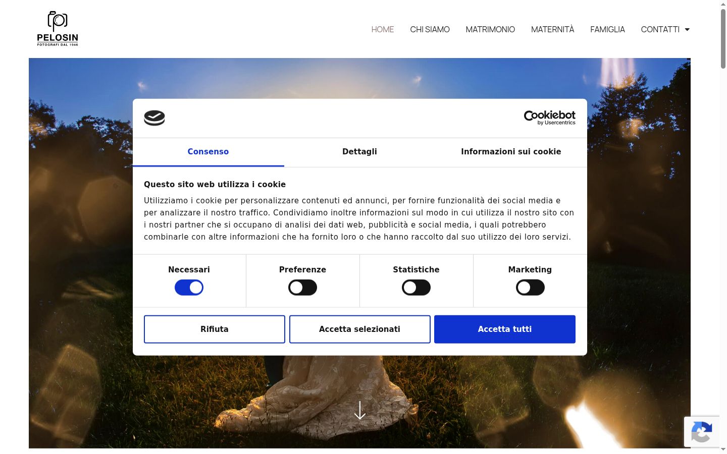 Screenshot tal-banner tal-kunsens muri qabel kwalunkwe interazzjoni