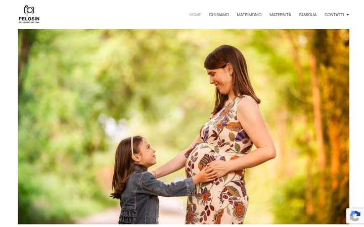 Snímek obrazovky pelosinfotografi.com