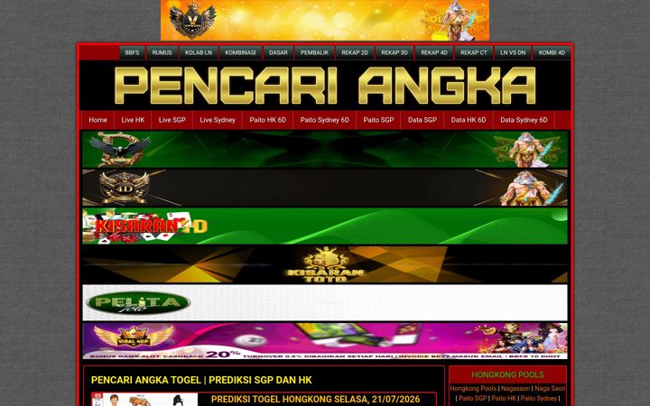 Zrzut ekranu pencariangka1.net