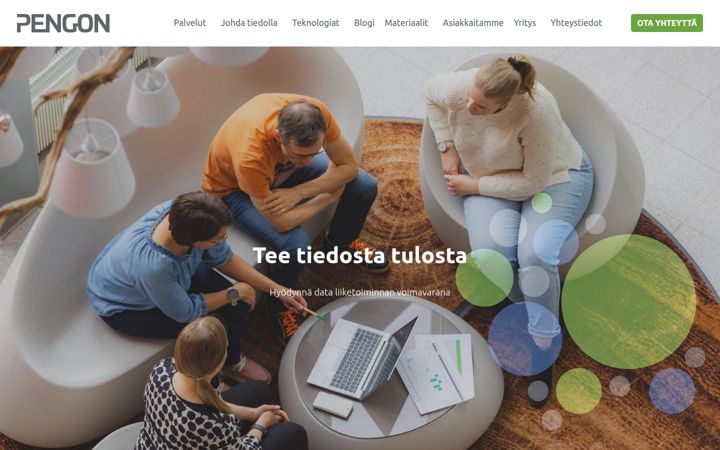 Ekraanipilt saidist pengon.fi