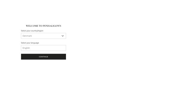 Screenshot of penhaligons.com
