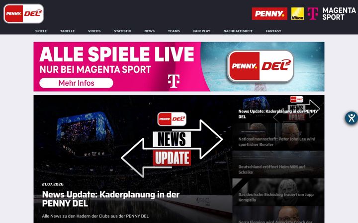 Screenshot of penny-del.org