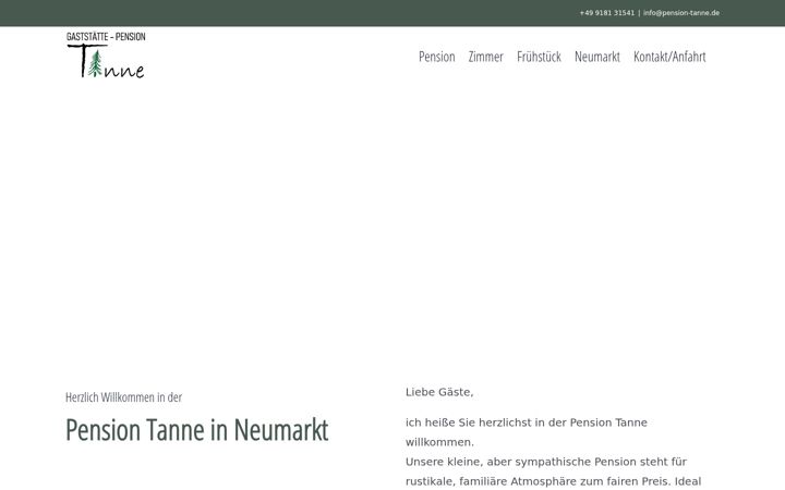 Zrzut ekranu pension-tanne.de
