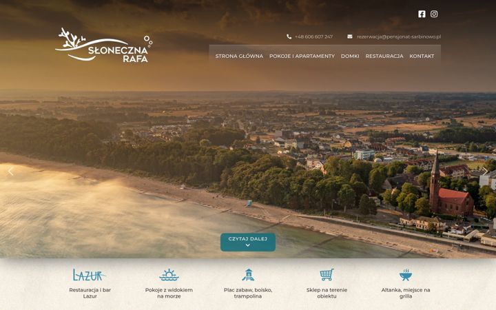 Snimka zaslona za pensjonat-sarbinowo.pl