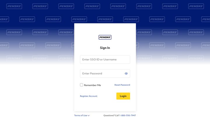 Screenshot of pensketruckleasing.net
