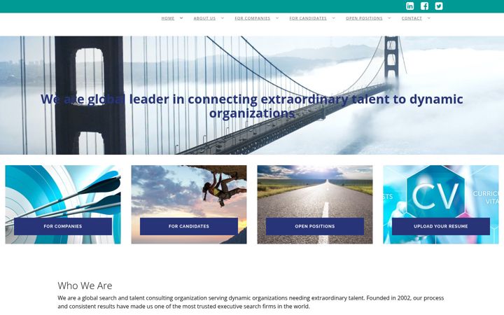 Screenshot di peoplebridge.be