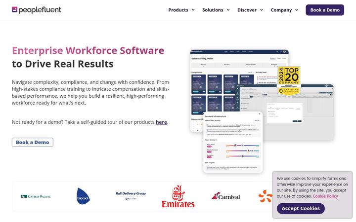 Screenshot of peopleclick.com