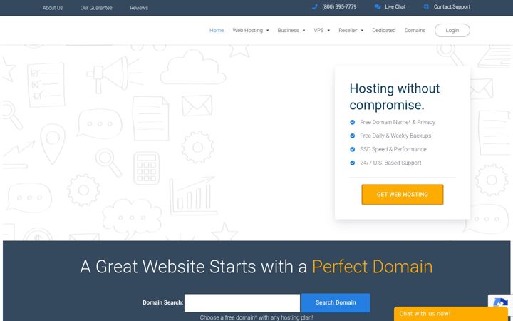 Screenshot of peopleshostvps.com