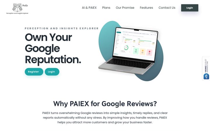 Screenshot von perceptionie.co.uk