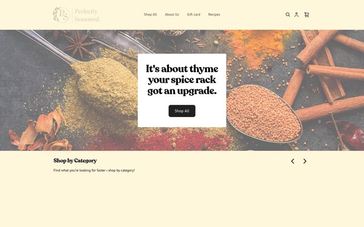 Ekrānuzņēmums no perfectlyseasonedsf.com