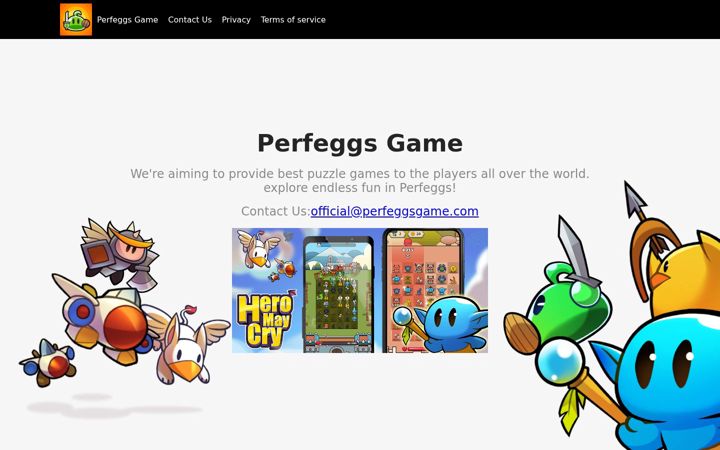 Screenshot of perfeggsgame.com