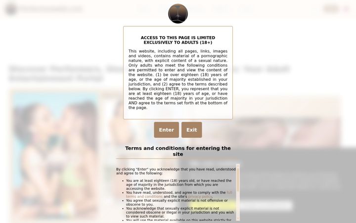Screenshot of performerpedia.com