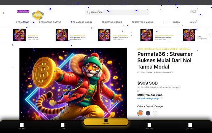 Screenshot of permata66.biz