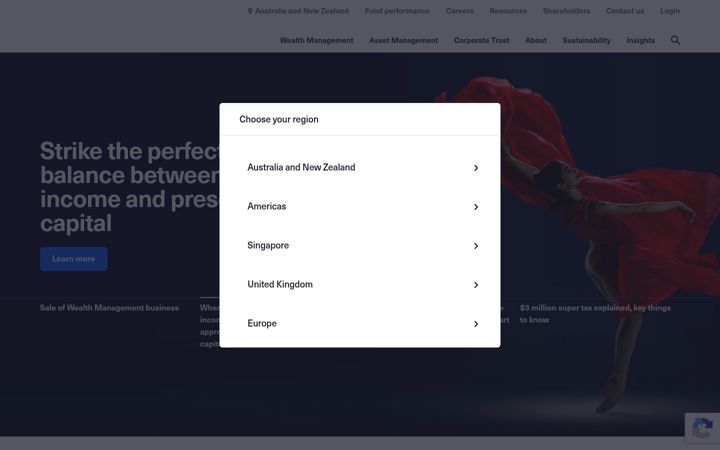 Screenshot of perpetual.com.au