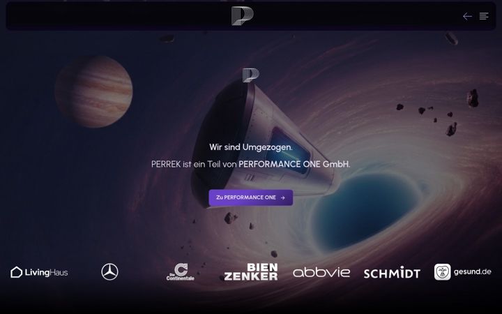 Screenshot of perrek.de