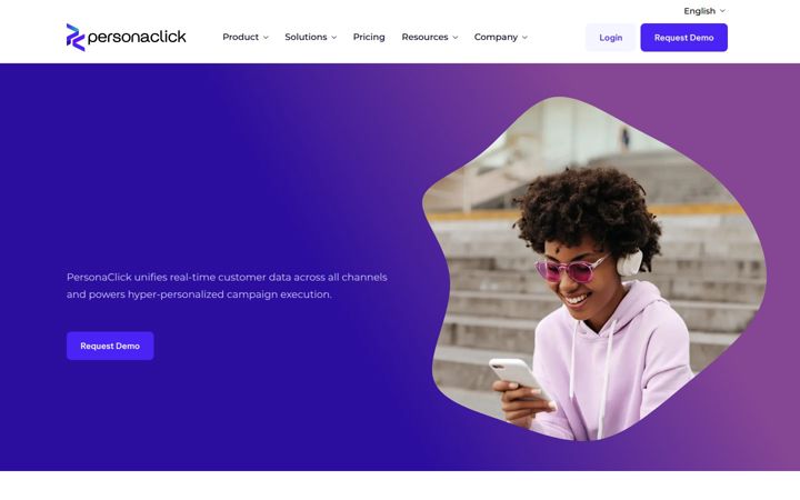 Screenshot of personaclick.com