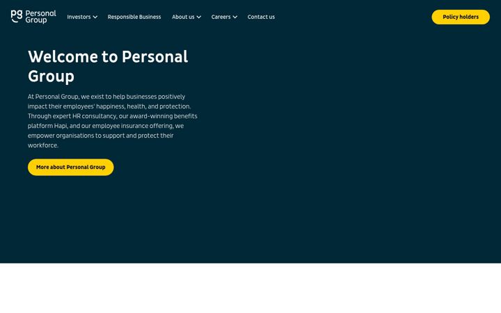 Képernyőkép: personalgroup.com
