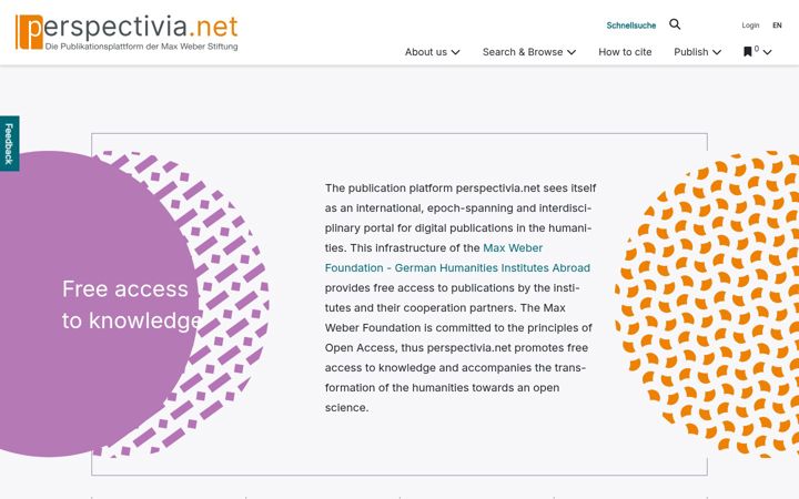Screenshot of perspectivia.net
