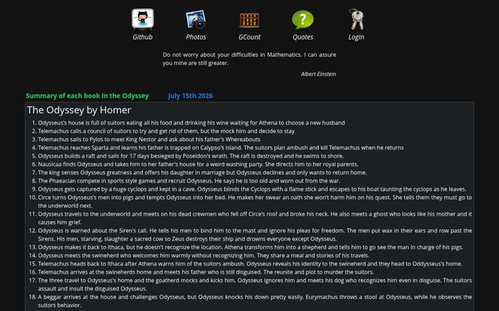 Screenshot of perturb.org