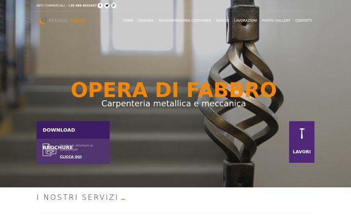 Screenshot di perugiaservizi.it