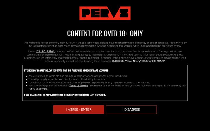 Screenshot of pervz.com