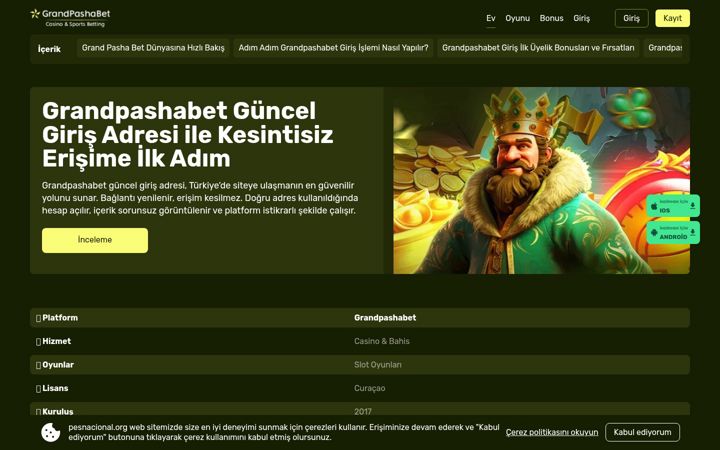 Screenshot of pesnacional.org