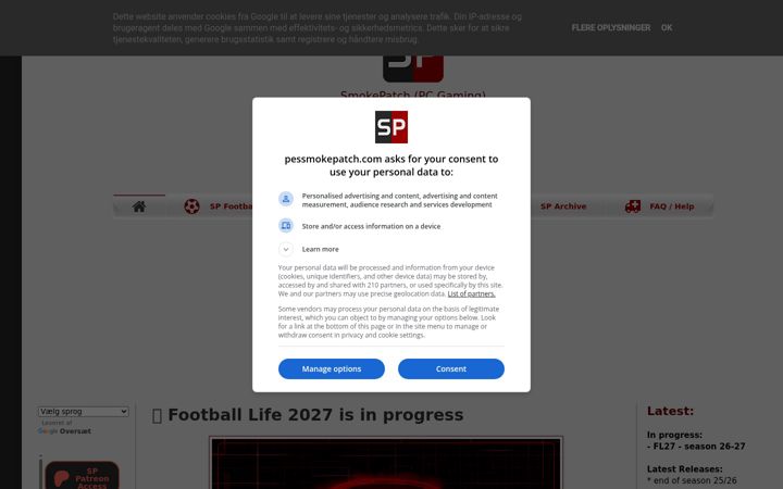 Screenshot of pessmokepatch.com