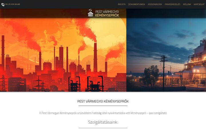 Screenshot ta' pestvarmegyeikemenyseprok.hu