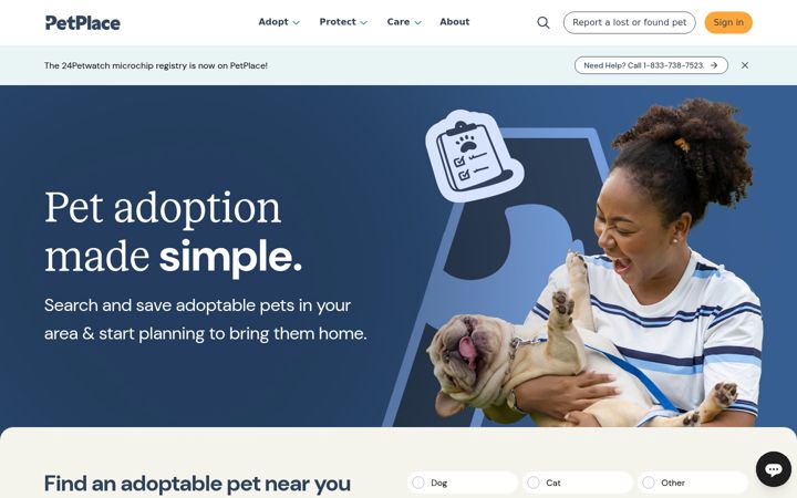 Screenshot of petango.com