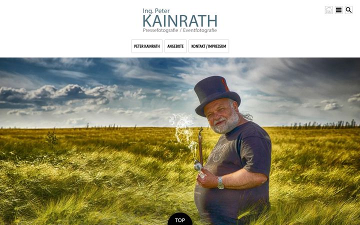 Snímek obrazovky peter-kainrath.at
