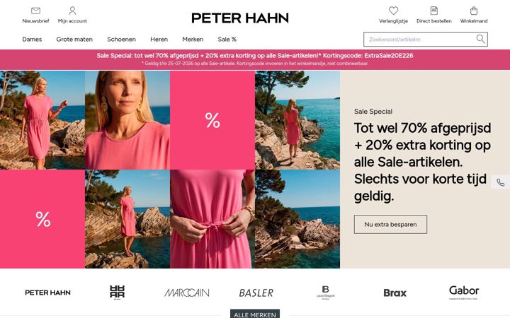 Screenshot of peterhahn.nl