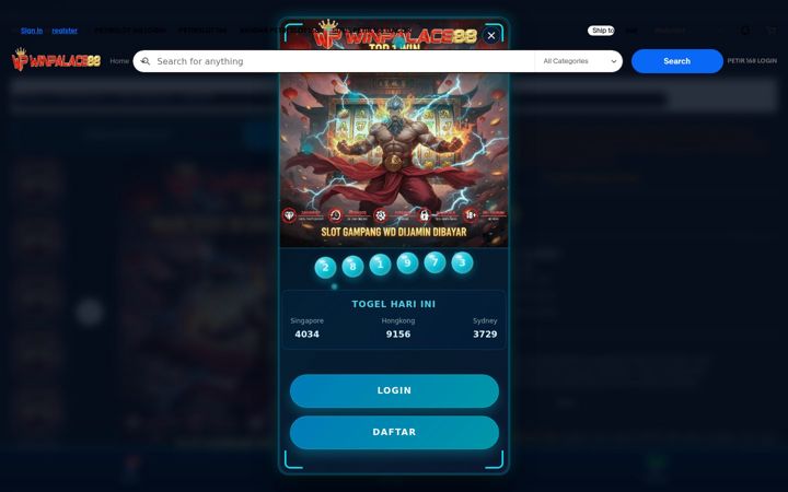 Skærmbillede af petir168slot.com