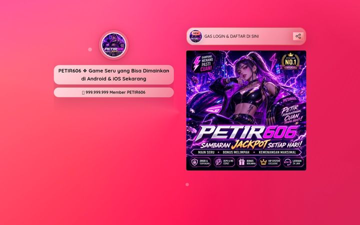 Screenshot of petir606.com