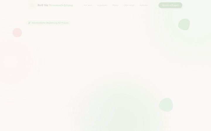 Screenshot of petrareif.de
