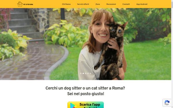 Screenshot of petsitterroma.com