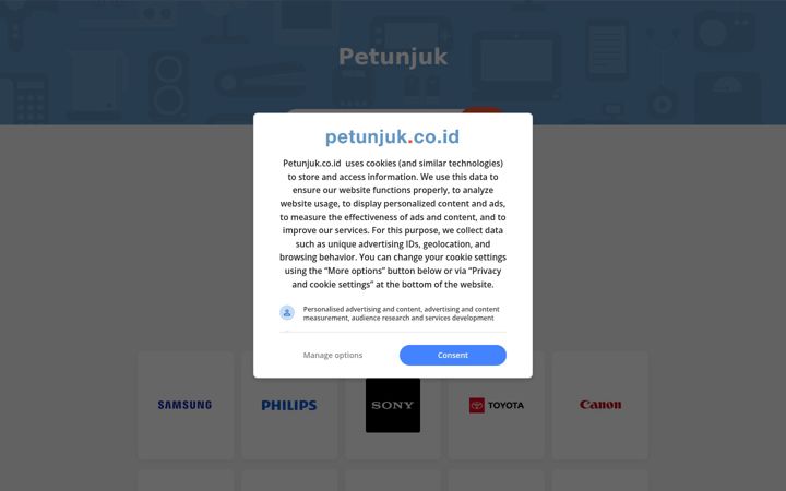 Screenshot von petunjuk.co.id