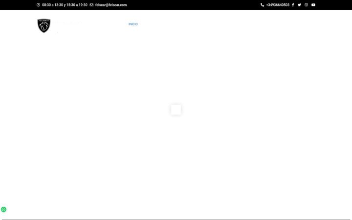 Screenshot van peugeotcastelldefels.com