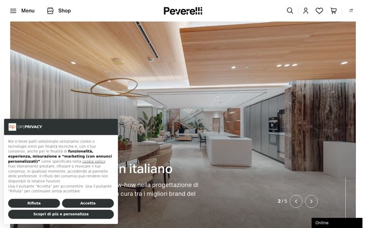 Screenshot of peverellicode.com