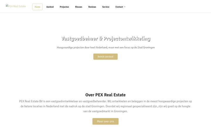 Zrzut ekranu pexrealestate.nl