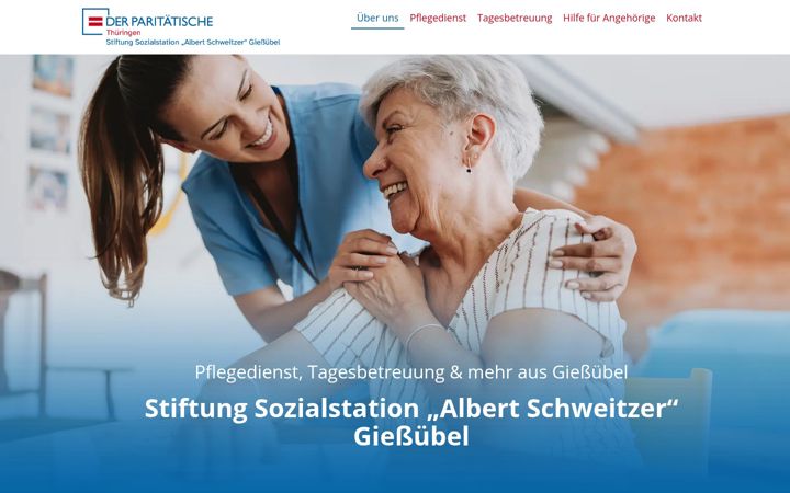 Screenshot von pflege-giessuebel.de