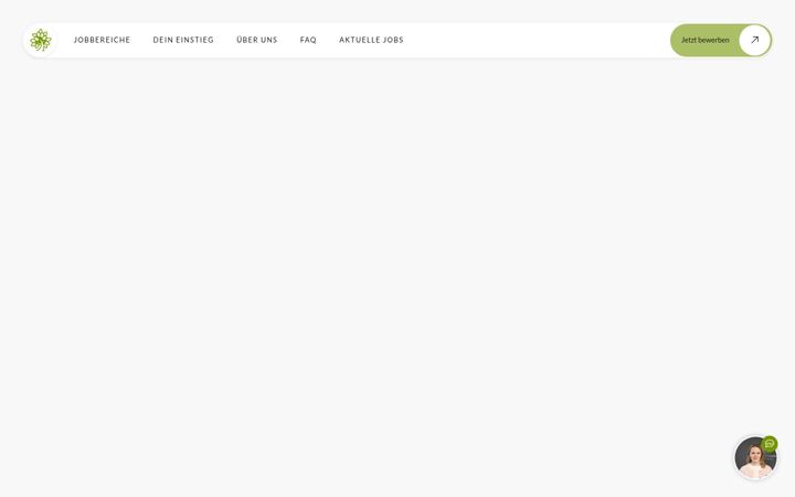 Screenshot di pflegekarriere.hamburg
