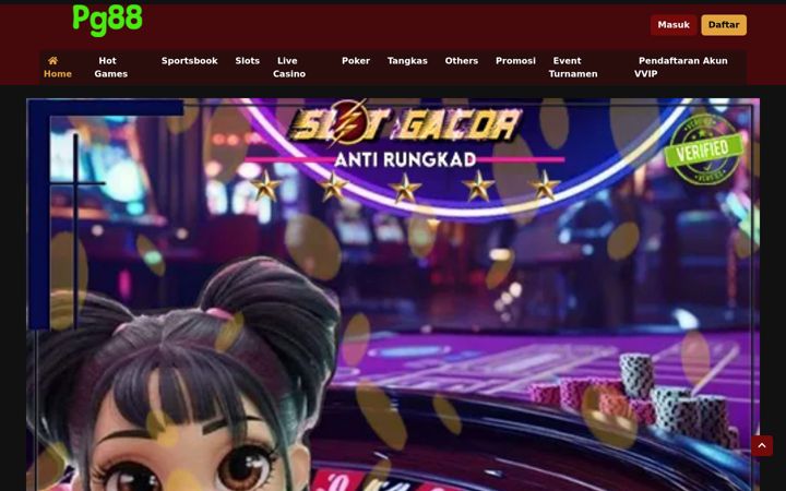 Képernyőkép: pg88slots.com