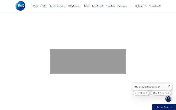 Screenshot of pgcareers.com