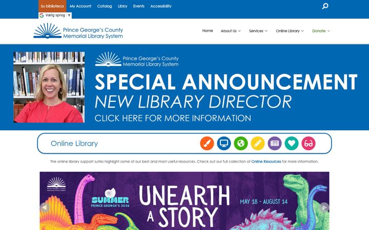 Screenshot of pgcmls.info