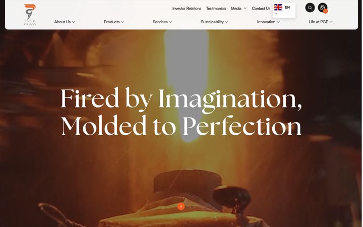 Screenshot of pgpfirst.com